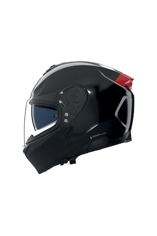 Nolan N80.8 Classico Nobile Kapalı Kask 335 Siyah - Kırmızı