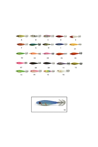 Captain 3007 Kalamar Zokası 6cm Metsuki Squid