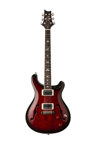 Prs Se Hollowbody Standard Elektro Gitar (Fire Red Burst)