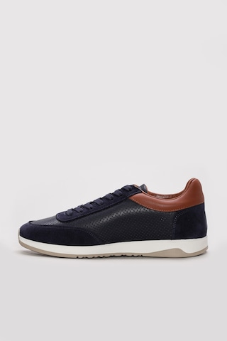 Fast Step Hakiki Deri Erkek Casual Ayakkabı 723ma065 Lacivert