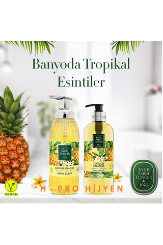 Hawaii Ananas Sıvı Ve Köpük Sabun, Verbena Cıtrus Seyahat Seti, H-pro Hijyen