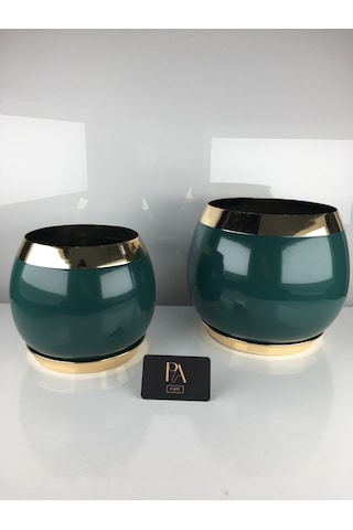 Y Dekoratif Saksı Orkide Obje Biblo Süs Eşya Salon Tv Konsol Ofis