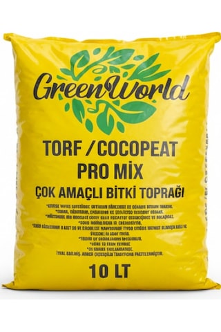 10 Litre İthal Çok Amaçlı Bitki Toprağı Torf Cocopeat Kokopit