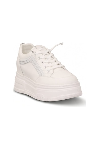 Ayakkabı Fuarı Elit Hml262-1174 Kadın Klasik Sneaker Beyaz