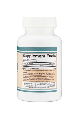Double Wood Berberine 500mg 60 Capsul.3736