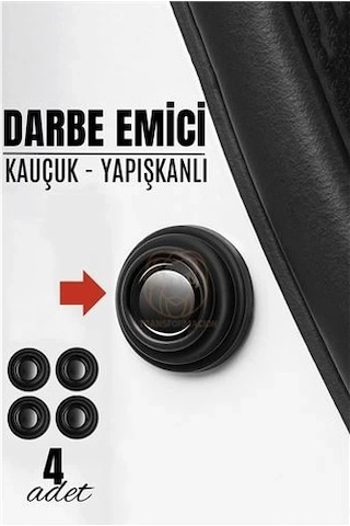 Kapı Bagaj Kaput Ses Darbe Emici Kauçuk Conta 4 Adet