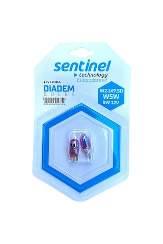 Sentinel Diadem Turuncu 12v T10 W5w W2.1x9.5d 2 Adet
