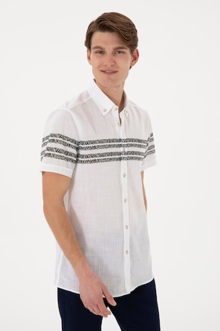 U.s. Polo Assn. Erkek Koyu Haki Gömlek Kısa Kollu 50305921-vr111 Koyu Haki