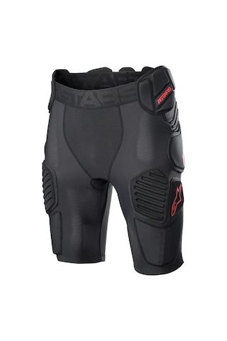 Alpinestars Bionic Pro Şort Kalça Koruma Siyah Kırmızı