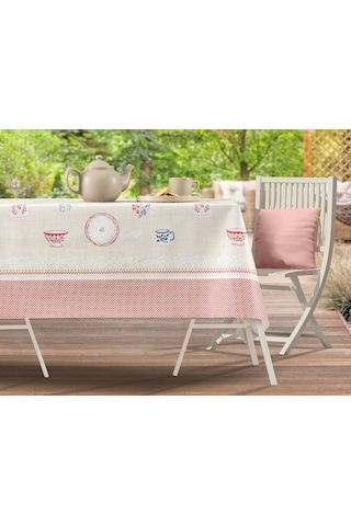 Madame Coco Mavel Pvc Masa Örtüsü - Bej - 100x140 Cm Maor0000000015100 X 140 Cm-bej