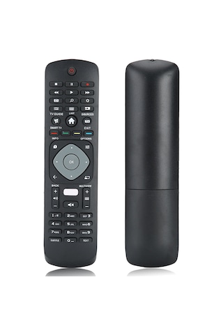 Konesam Philips Tv Kumandasını Değiştirin Hof16h303gpd24 Uyumlu Netflix Tuşlu 398gr08b Abs Malzeme Pil Dahil Değil