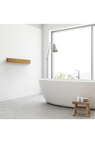 Kurutmalık Çamaşır Askısı - Duvara Monte Çamaşırlık - Patentli Tasarım Cappuccino-120cm Cappuccino