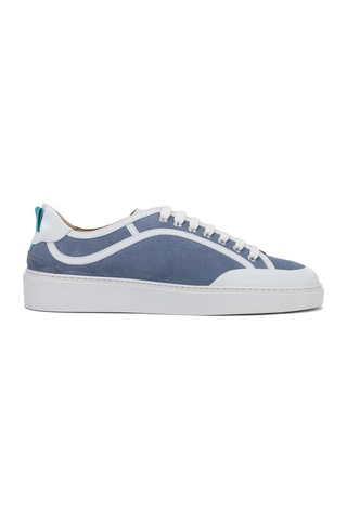 Redwood Erkek Hakiki Deri Mavi Sneakers & Spor Ayakkabı 1022 16525 Erk Ayk Y24 Blu Mavi