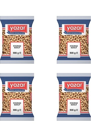 Yazar Koçbaşı Nohut 4 x 900 G