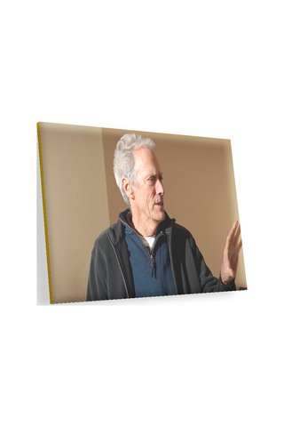 Cakasepetim Clint Eastwood Ak Saçlı İhtiyar Ahşap Mdf Tablo
