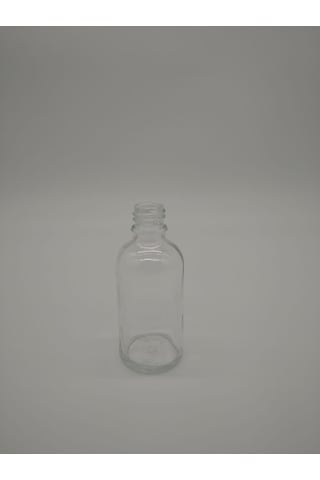 30Ml Cam Şeffaf Şişe İnce Cam Damlalık Çocuk Kilit Kapak(10 Adet)