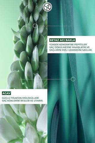 Yves Rocher Saç Dökülmesine Karşı Güçlendirici Prebiyotik Vegan Şampuan 300 ML