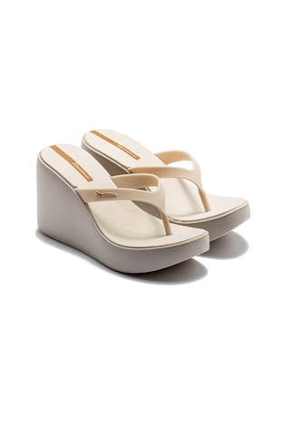 Ipanema High Fashion Fem Kadın Parmak Arası Terlik Bej 35/40 Bej
