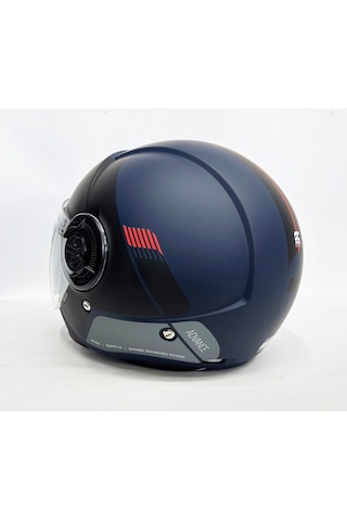 Mt Viale Sv Advance C67 Mat Renk İç Güneş Vizörlü Kask Lacivert