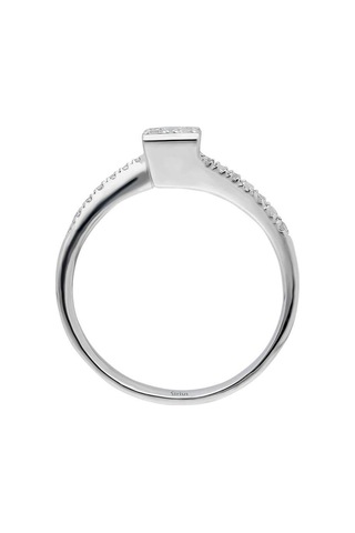 Sirius G Renk 0,35 Ct. Prenses Kesim Pırlanta Yüzük 0823R0152