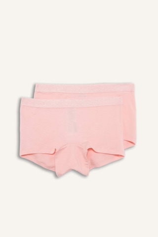 Defacto Kız Çocuk 2li Boxer G3638a825aupn238 Pembe