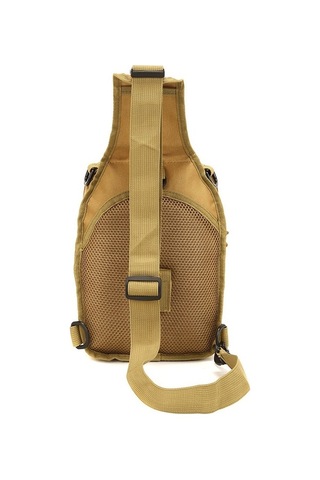 Maoyaya Taktik Göğüs Çantası Açık Kamuflaj Omuz Messenger Çanta Bel Çantası1 Siyah Siyah