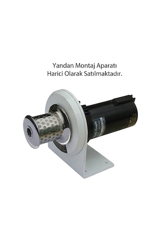 South Pacific Ec1000 24v 6-14 Mm Elektrikli Dik/yandan Montaj Gömme Vinç Irgat - Deniz Tipi Alüminyum Gövde