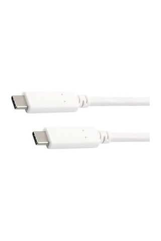 Omars Type-C 3.1 5Gbps 3A Şarj Ve Data Kablosu Beyaz - 1.5 Metre