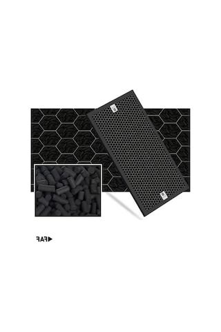 Hava Temizleme Performansı Yüksek Hepa Ve Karbon Filtre Seti, 2 Adet 150 Mm