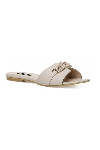 Nine West Over 3fx Nude Kadın Terlik 000000000101371031 Bej