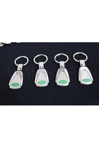 Land Rover Metal Oval Anahtarlık Şık Kaliteli Aksesuar Çanta Araba New