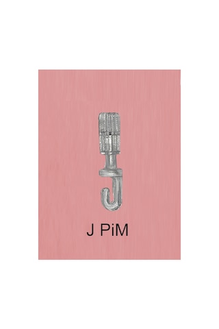 Akıllı Dikey Perde Pimi J Tip Değiştirelebilir Vagon Uyumlu 10 Adet