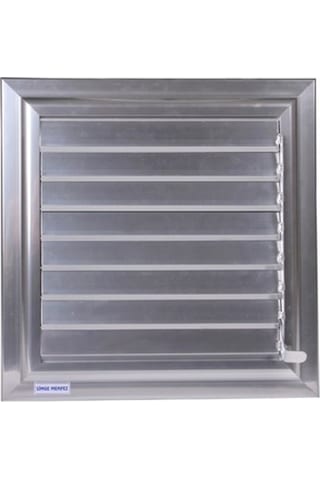 Banyo-Wc Havalandırma Menfezi 40X40 Eloksal