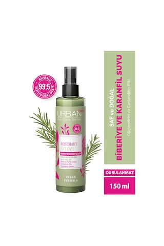 Rosemary & Clove Biberiye Ve Karanfil Suyu % 99.5 Doğal Ve Saf 150 Ml