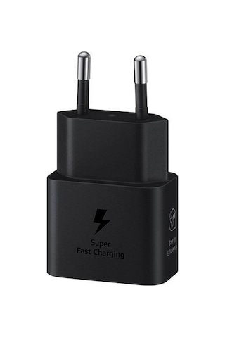 Samsung Uyumlu EP-T2510NBEGWW 25W Type-c Hızlı Şarj Adaptörü Siyah