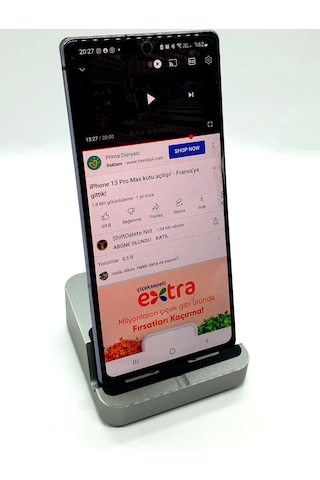 TELEFON STANDI  ALUMİNYUM AĞIR ŞIK
