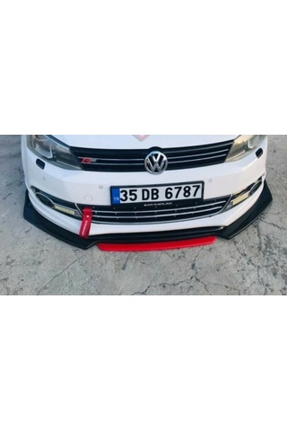 Universal Flaplı 4 Parça Lip Piano Black Kırmızı Dilli