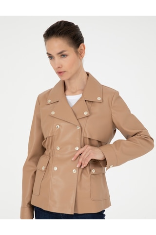 Pierre Cardin Kadın Bej Deri Mont-kaban 50284050-vr011 Bej