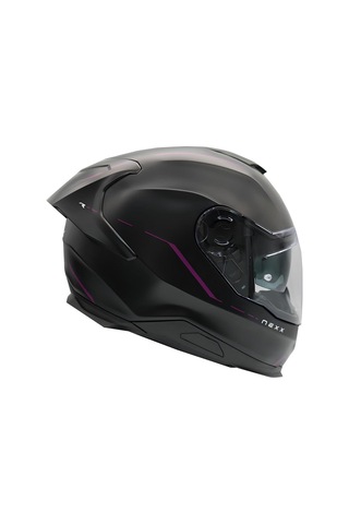 Nexx Y.100R React Kapalı Motosiklet Kaskı Mor S