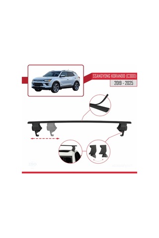 Ssangyong Korando 4 C300 2019 Ve Sonrası İle Uyumlu Ace-4 Ara A