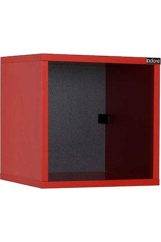 Adoremobilya Rainbow Genç Odası Duvar Rafı-Kırmızı