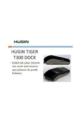 Hugın Tiger T300 Dock Statıon Şarj Standı