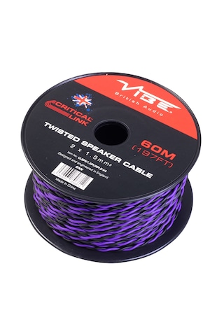 Öztürk Elektronik-vibe Clspk1.5purple-v4 Vıbe %100 Bakır 60 M