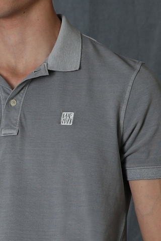 Lufian Erkek Vernon Spor Polo Yaka T-Shirt 111040121 Gri