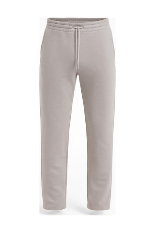 Erkek Düz Paça 3 İplik Şardonlu Rahat Kesim Premium Kumaş Eşofman Altı Gri