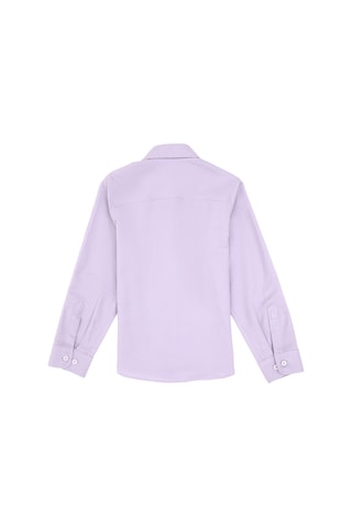 U.S. Polo Assn. Kız Çocuk Lila Uzun Kollu Basic Gömlek 50317629-VR245