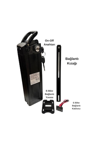 Ortec Rks Elektrikli Bisiklet Bataryası 36v 10ah Diğer