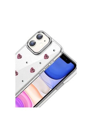 Newface - 99 - Apple iPhone Uyumlu 12 Fiyonk Desenli Kapak - - Muratech - Desen 3 Diğer