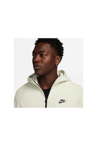 Nike Giyim Ceket Nk Tch Flc Fz Wr Hoodıe Krem