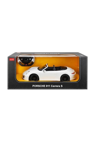 1:12 Porsche 911 Carrera S Uzaktan Kumandalı Işıklı Araba - Beyaz